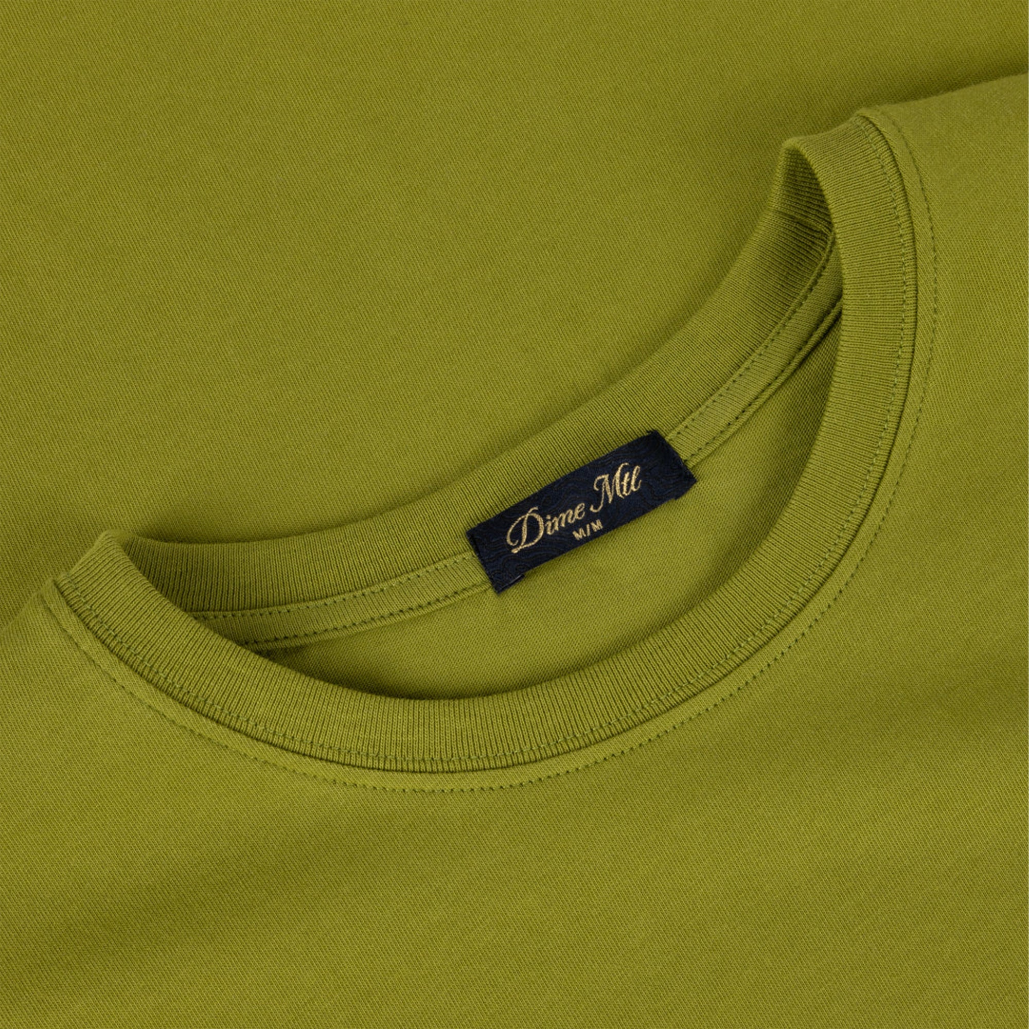 Dime MTL Brush T-Shirt Grass Seed