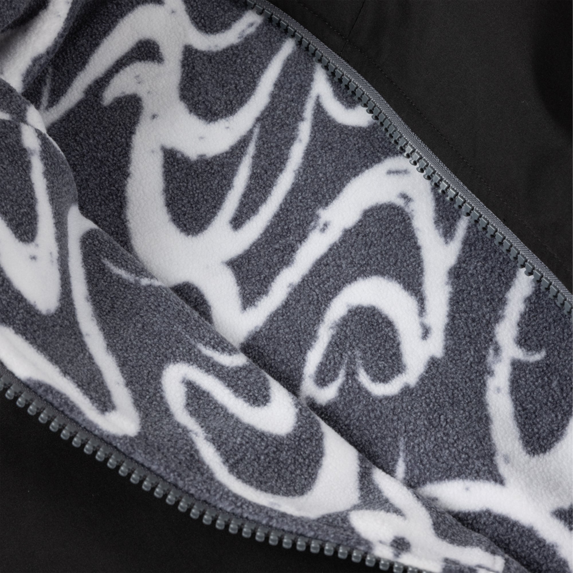 Dime MTL Reversible Chilling Fleece Grey/Black