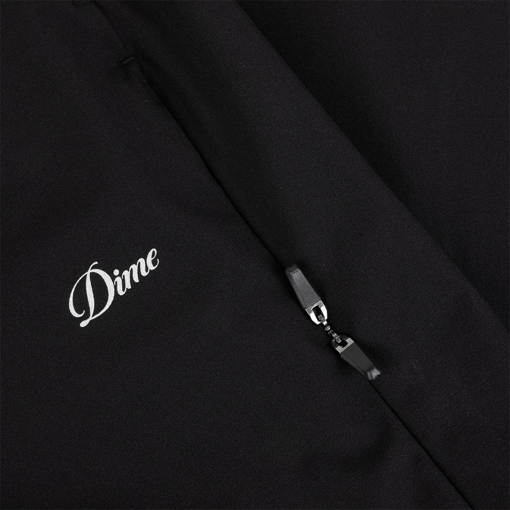 Dime MTL Athletic Zip Pants Black