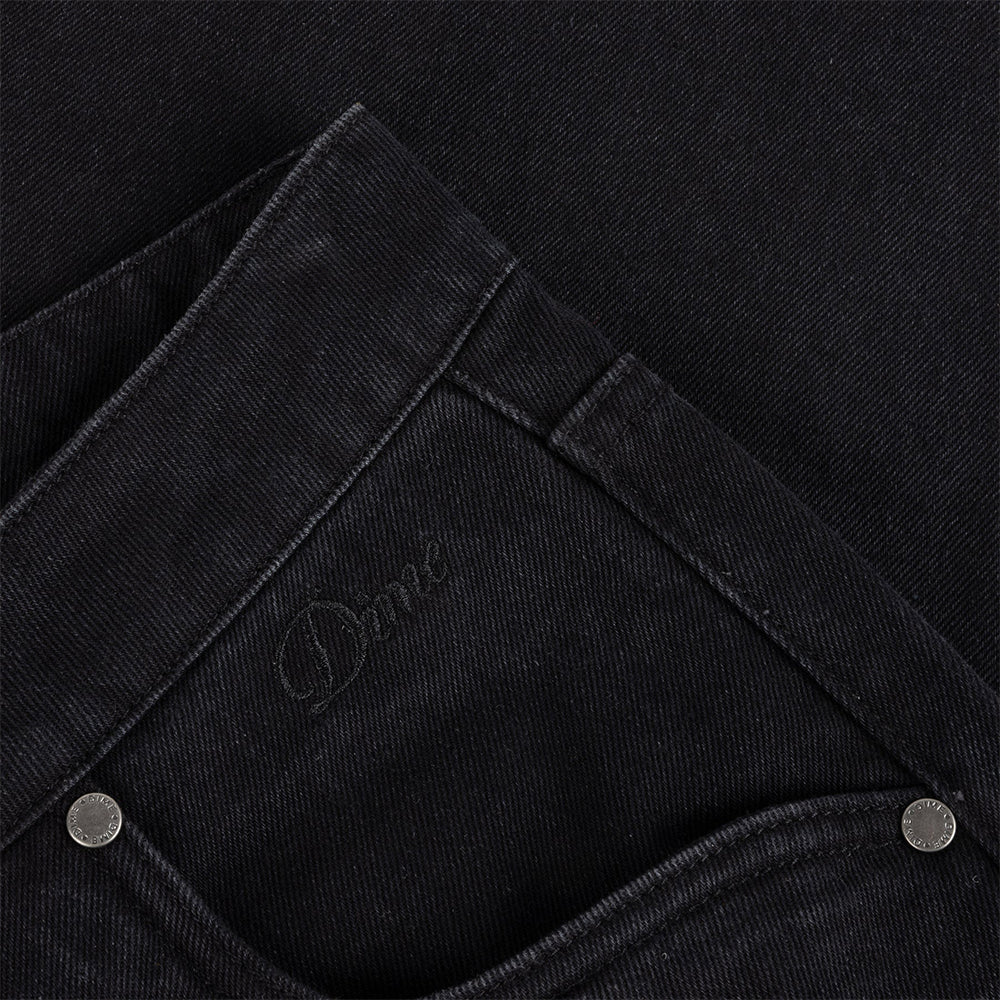 Dime MTL Baggy Denim Pants Black
