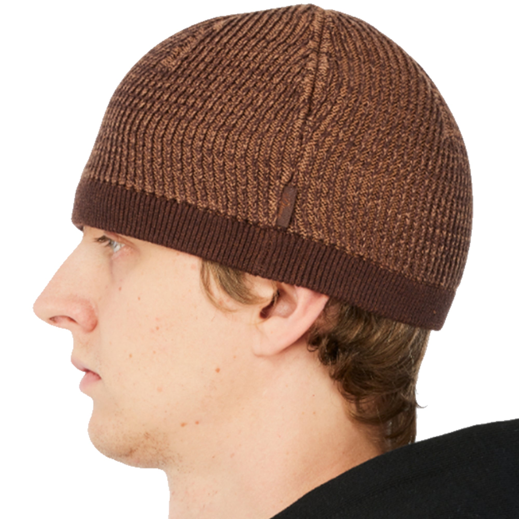 Dime MTL Wave Knit Skully Brown