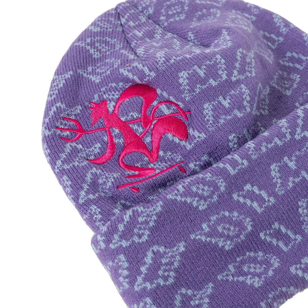 Dime MTL Chopper Fold Beanie Lavender