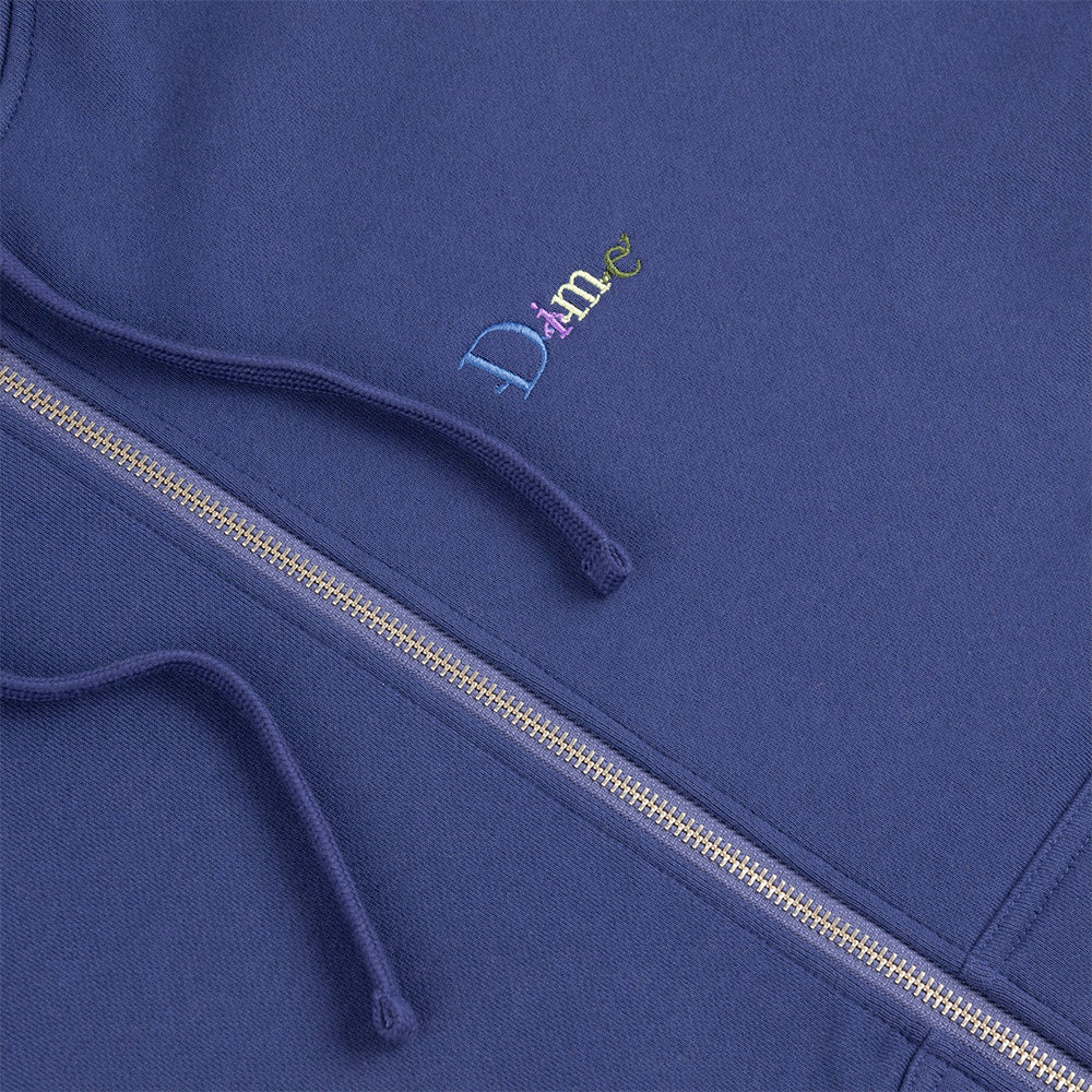 Dime MTL Friends Zip Hoodie Night Blue