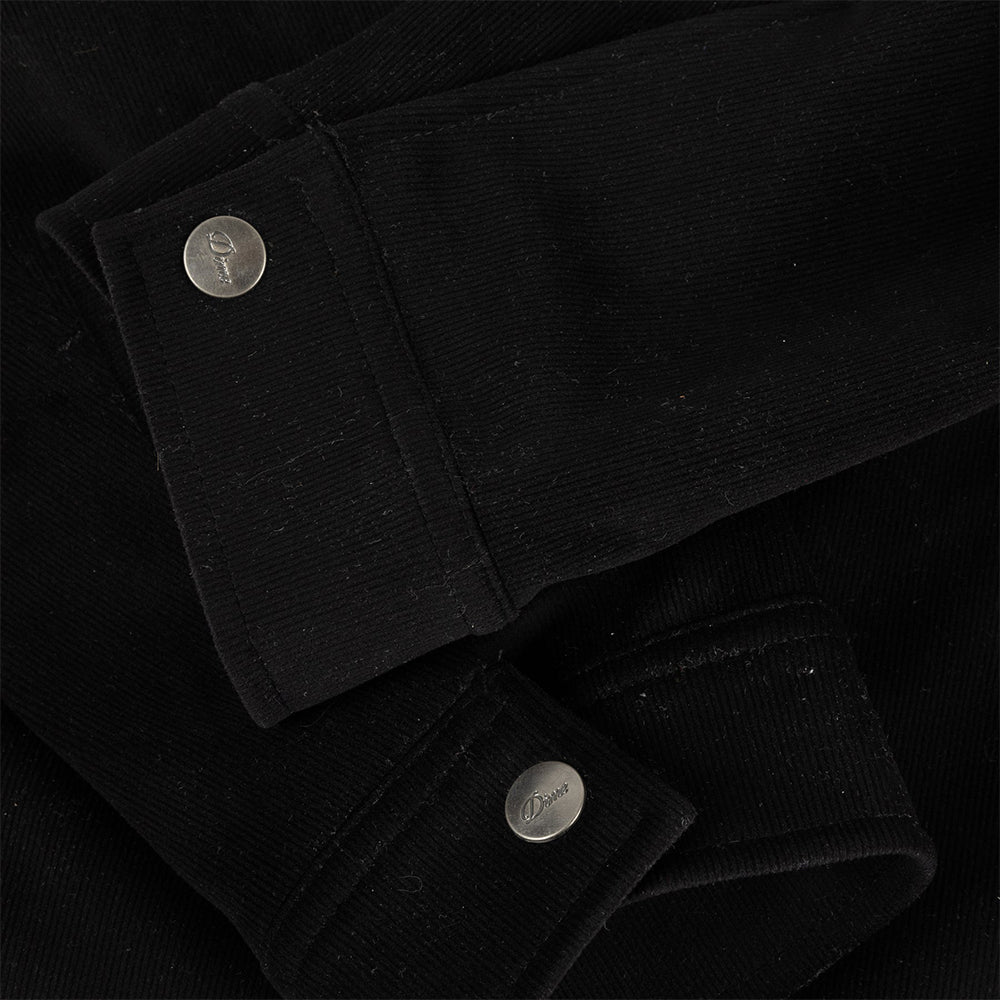 Dime MTL Cord Zip Jacket Black