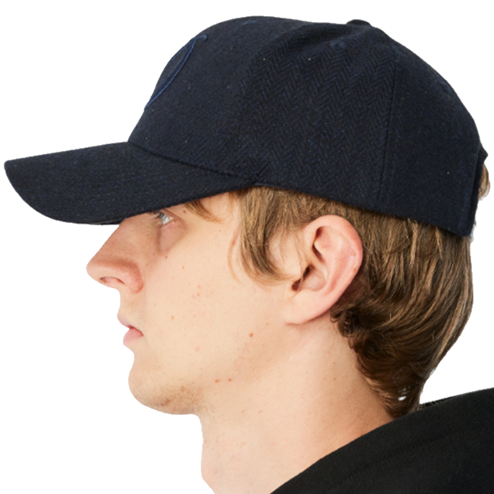 Dime MTL D Full Fit Cap Herringbone Navy