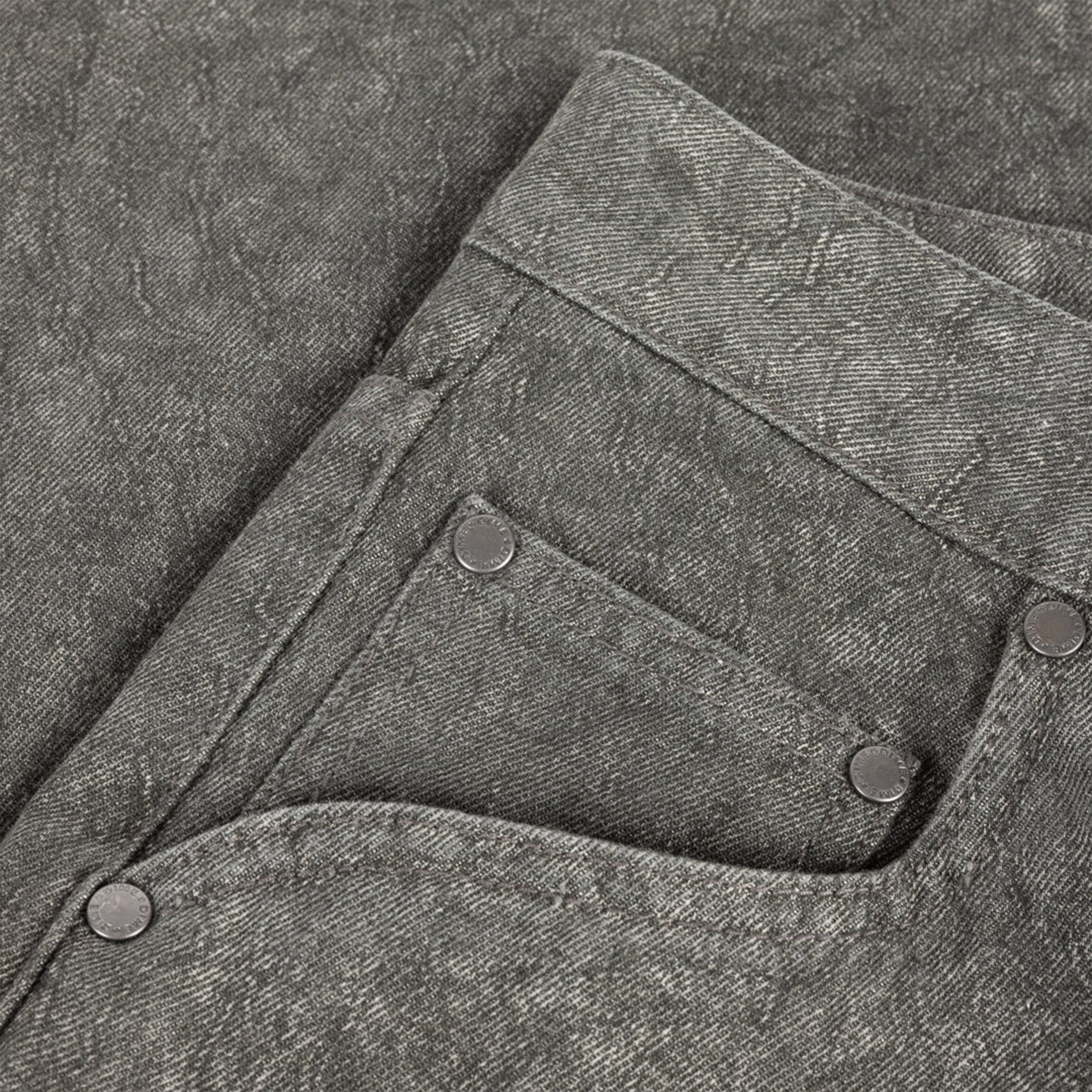 Dime MTL Baggy Denim Pants Electric Charcoal