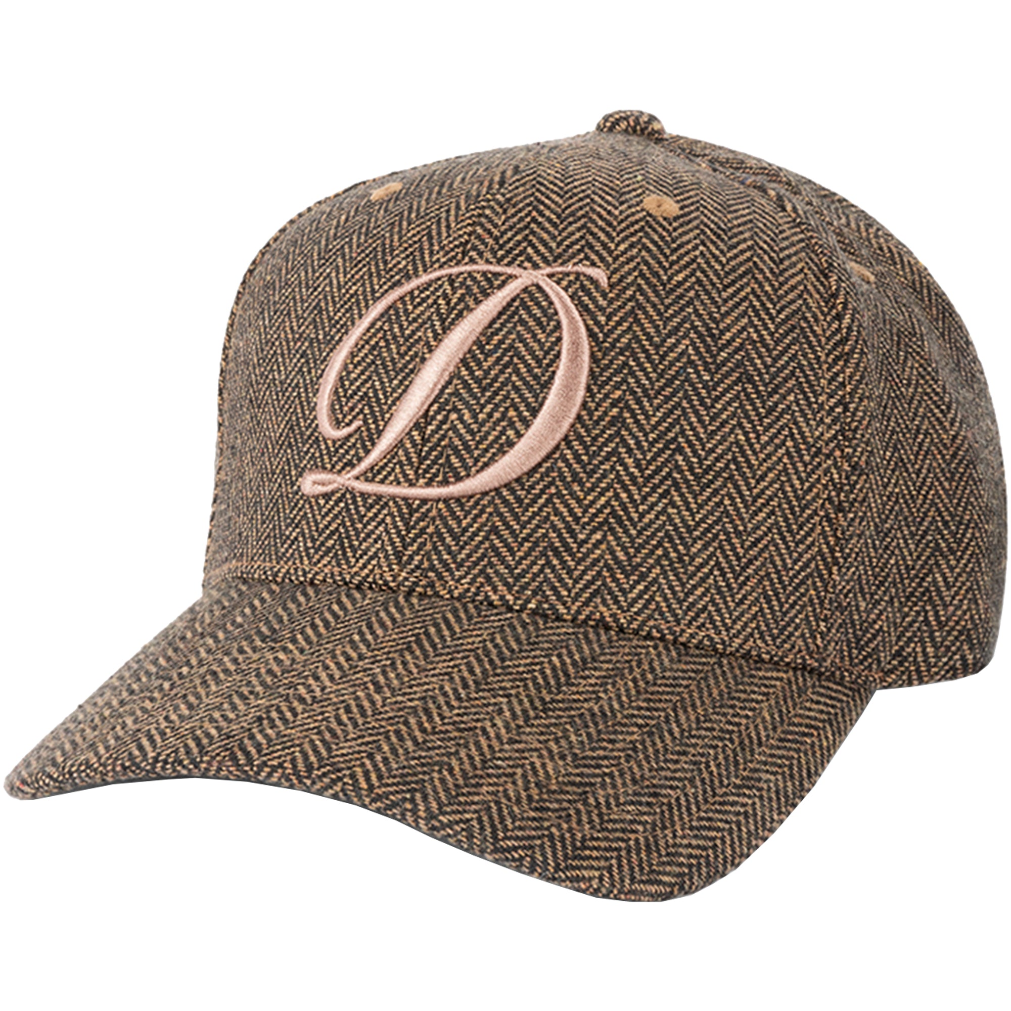 Dime MTL D Full Fit Cap Herringbone Oak