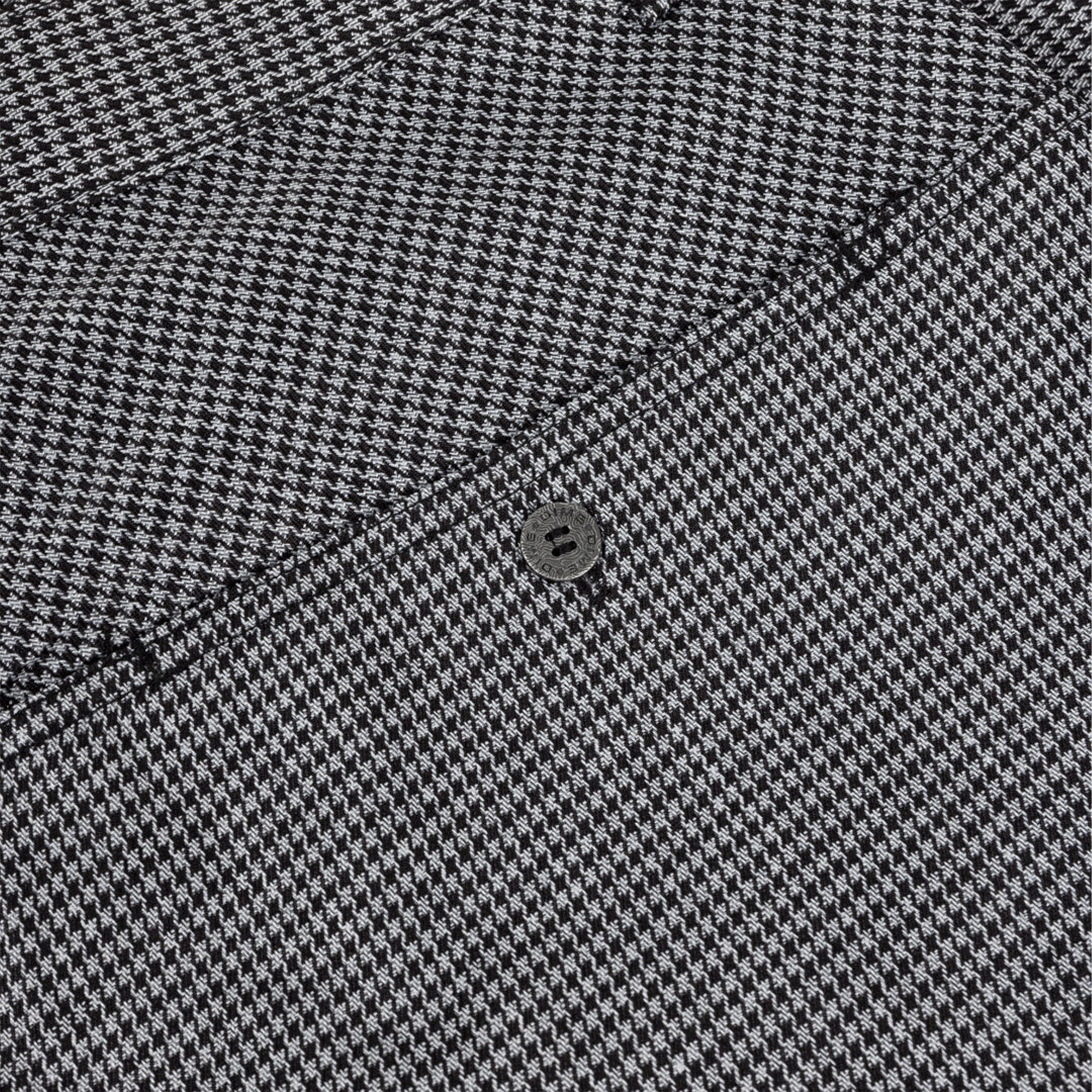 Dime MTL Baggy Houndstooth Shorts Grey
