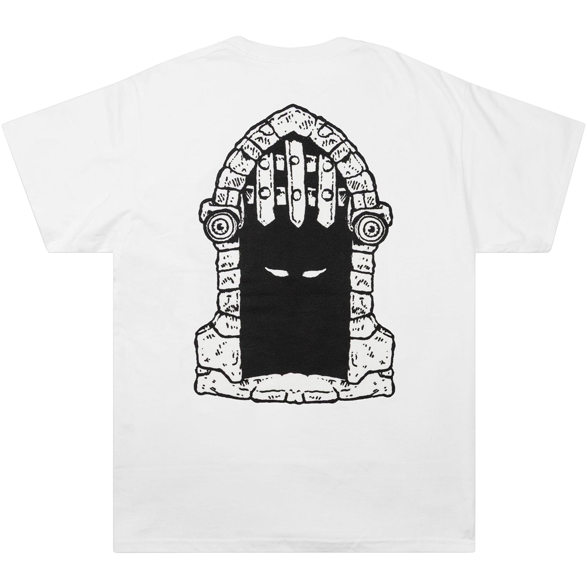Dungeon Gateway Portcullis Tee White