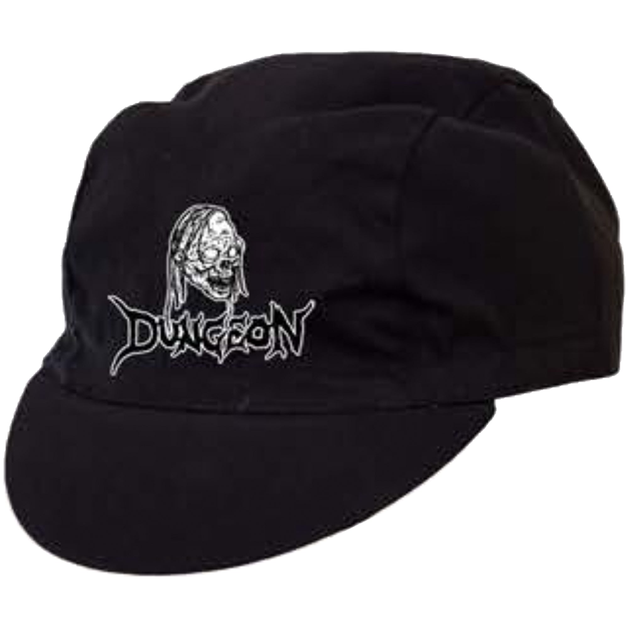 Dungeon Gateway Head Canvas Cycling Cap Black