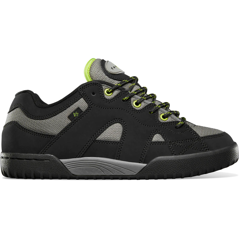 éS One Nine 7 Shoes Black/Lime