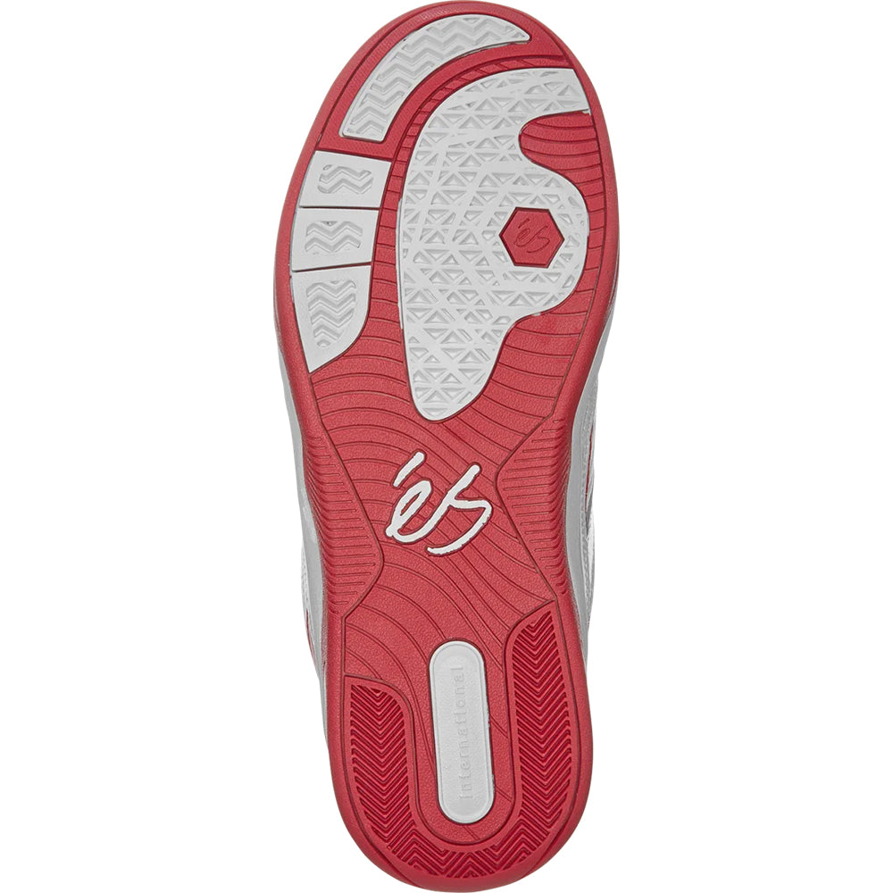 éS TJ Rogers Shoes White/Red