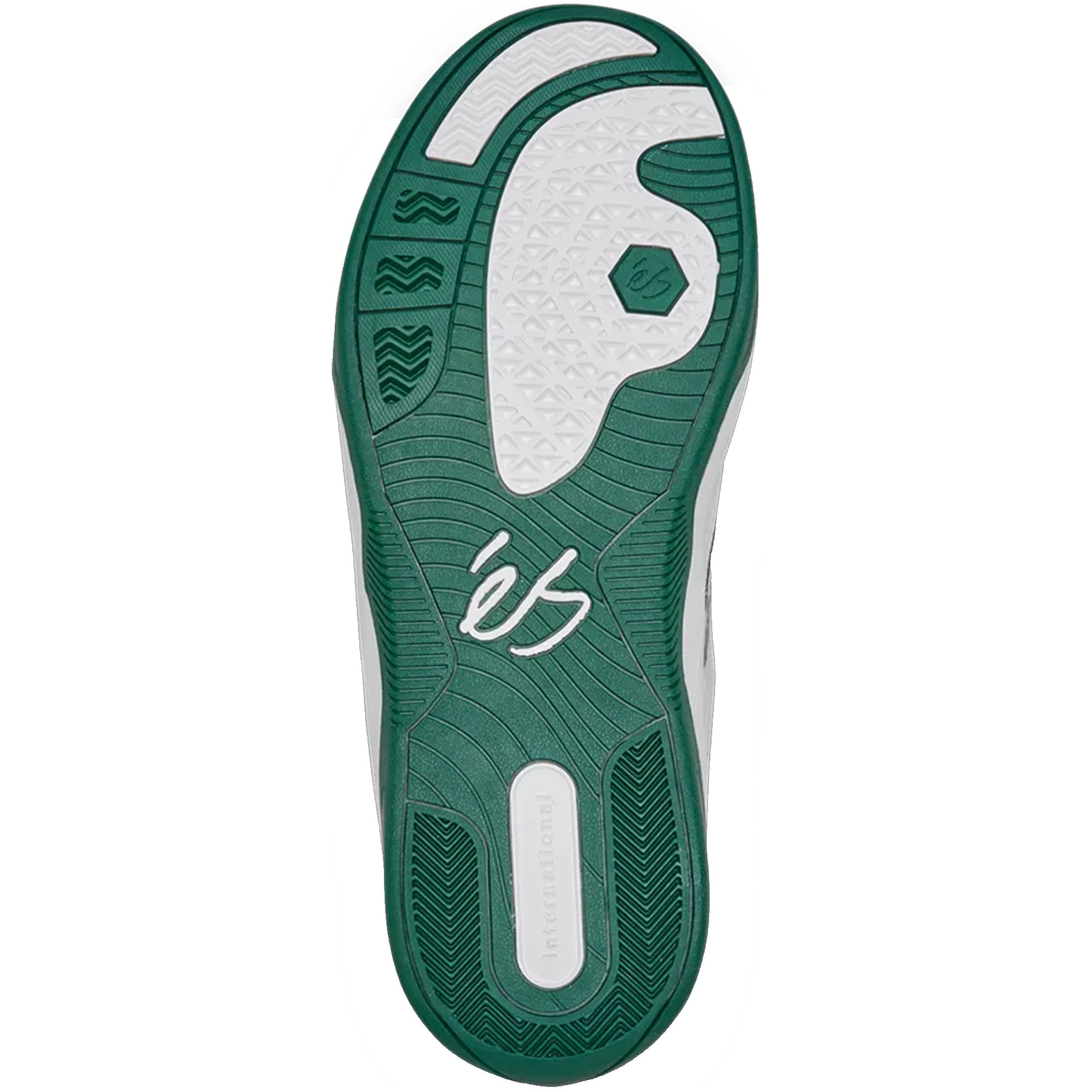 éS TJ Rogers Shoes White/Green