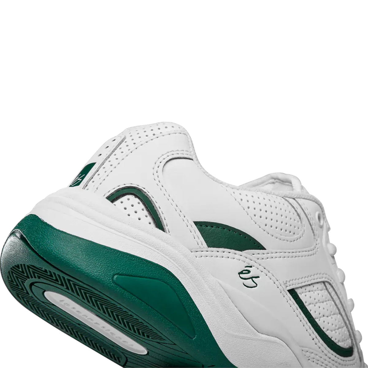 éS TJ Rogers Shoes White/Green