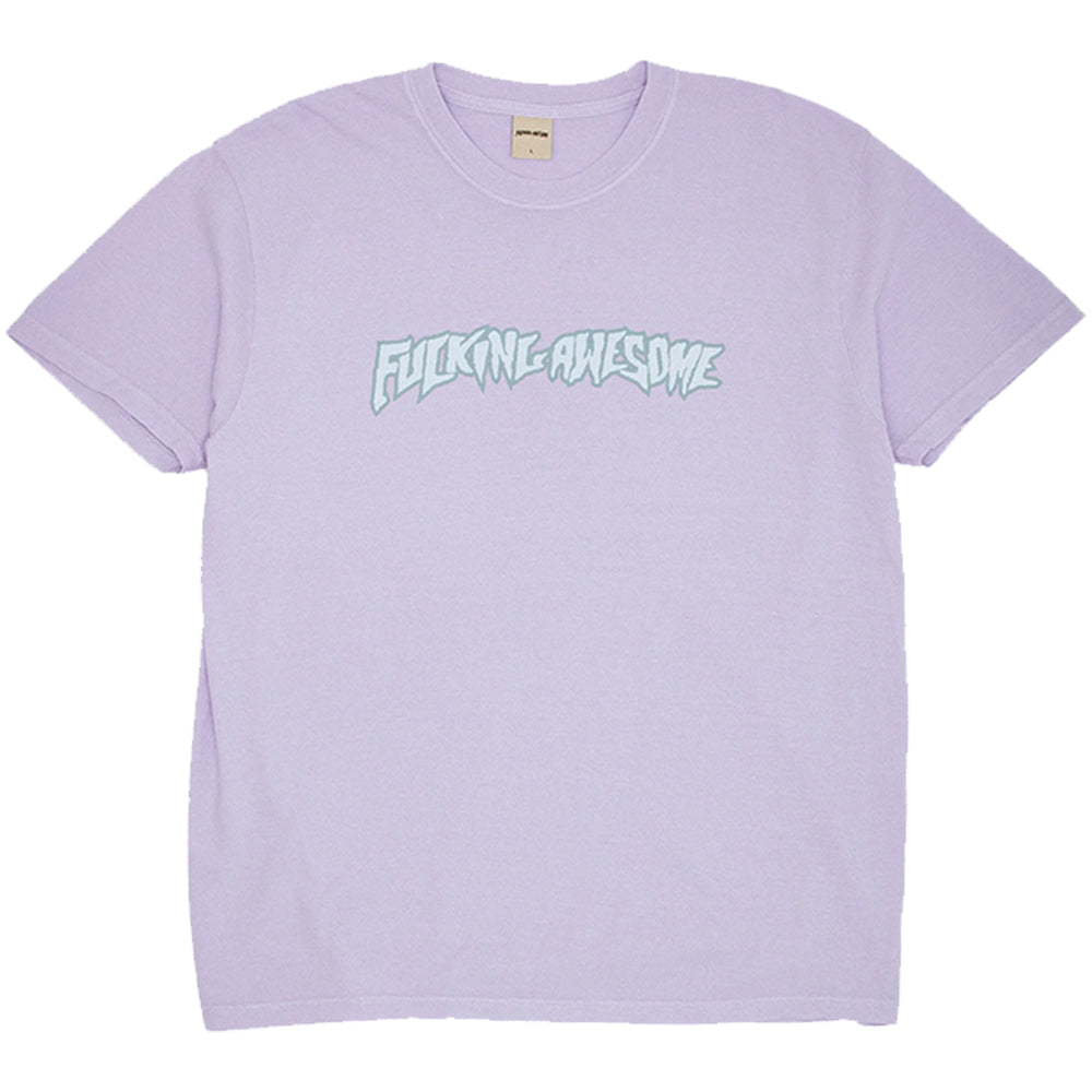 Fucking Awesome 2025 Stamp Logo Tee Orchid