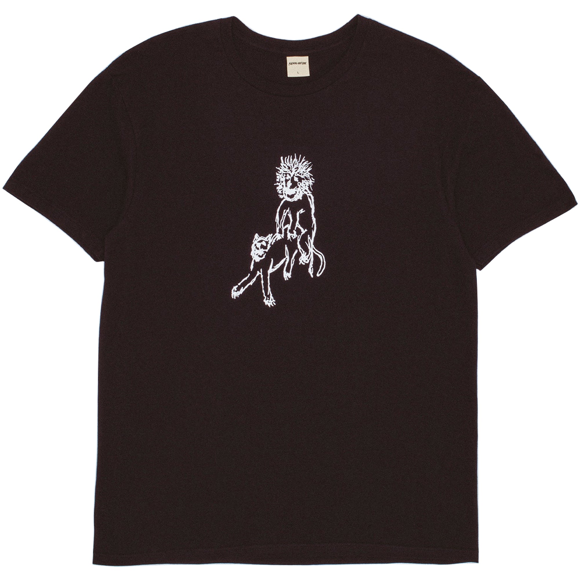 Fucking Awesome Lions Fucking Tee Black