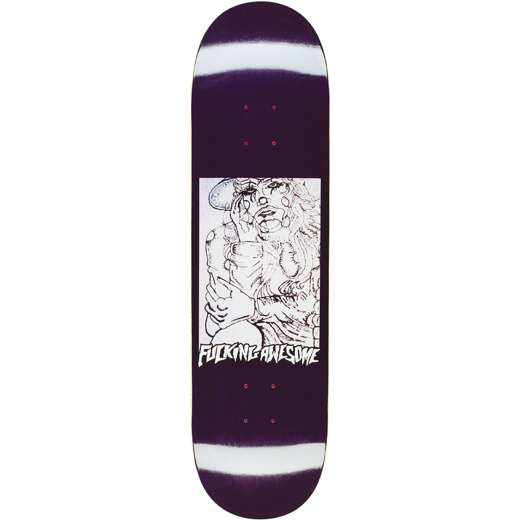 Fucking Awesome Louie Lopez Mural Skateboard Deck 8.38"