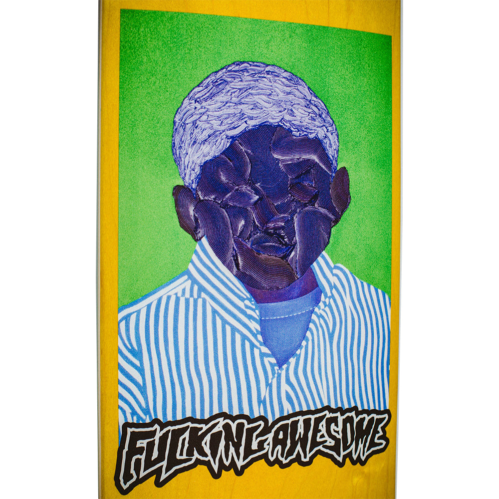 Fucking Awesome Louie Lopez Painted By Ranee Henderson Skateboard Deck 8.25"