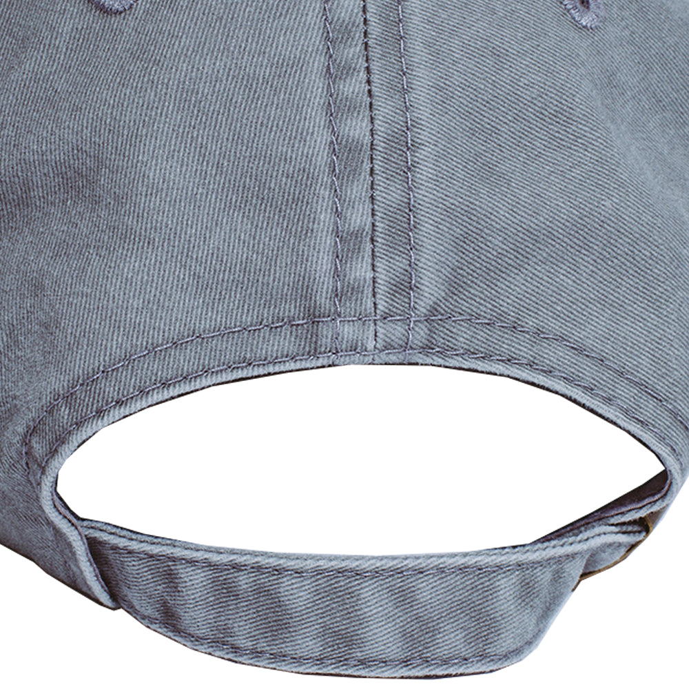 Fucking Awesome Fuck You Embroidered 6 Panel Hat Grey