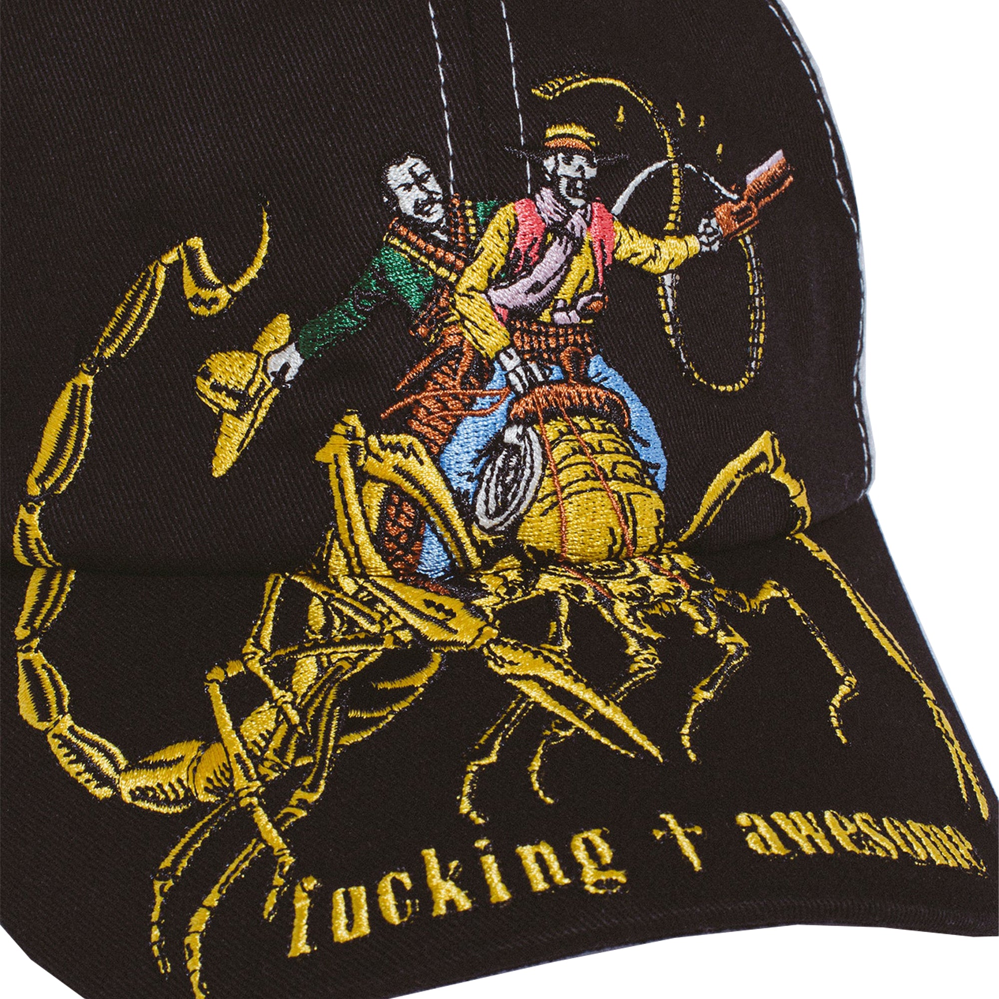 Fucking Awesome Scorpion Mesh Trucker Cap Black