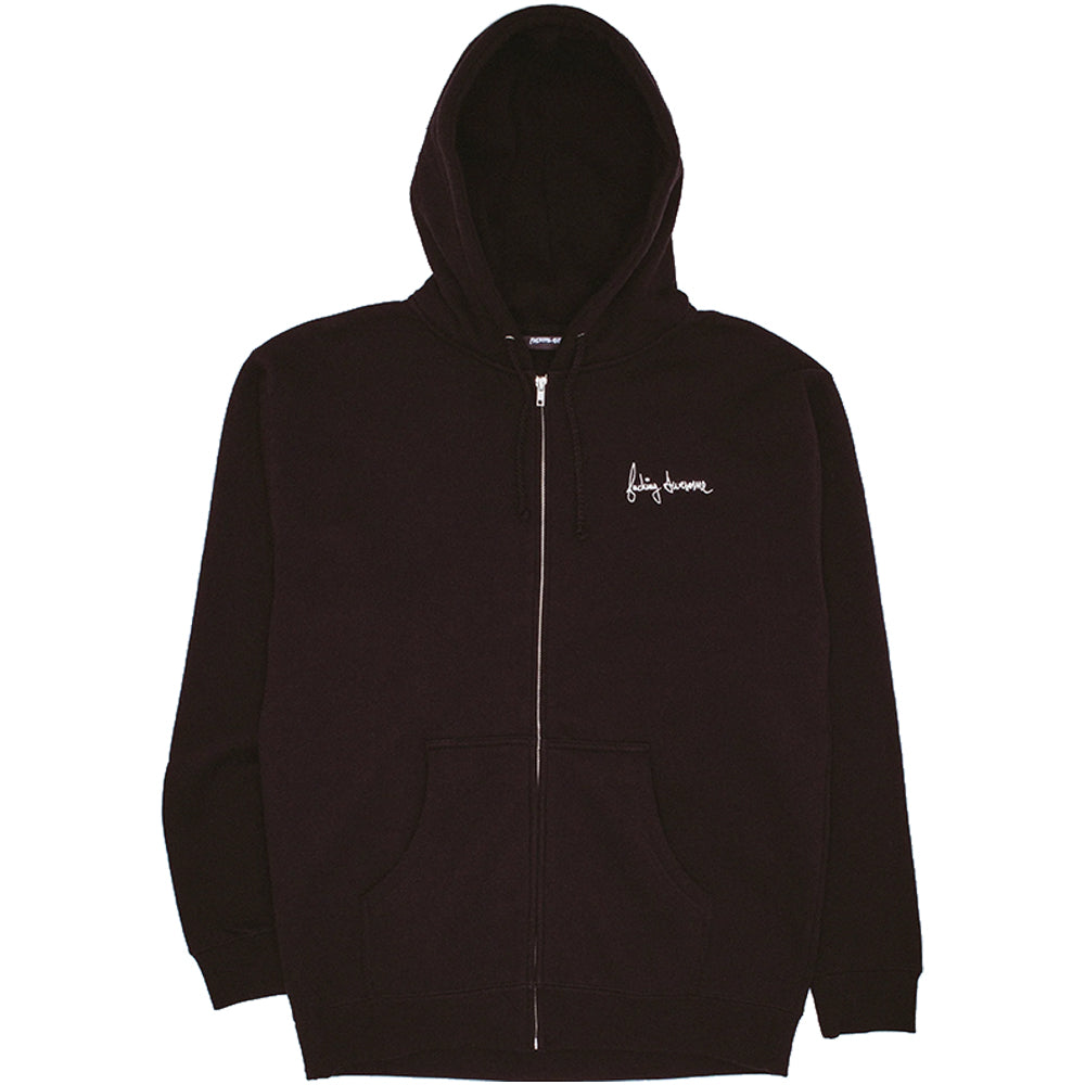 Fucking Awesome 2025 Dill Collage Zip Hoodie Black