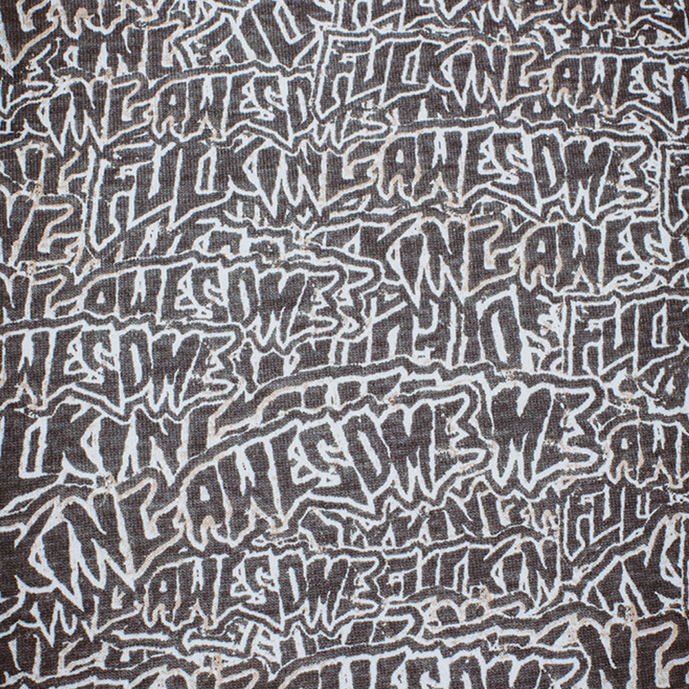 Fucking Awesome Burnt Sticker Stamp Tee All Over Print
