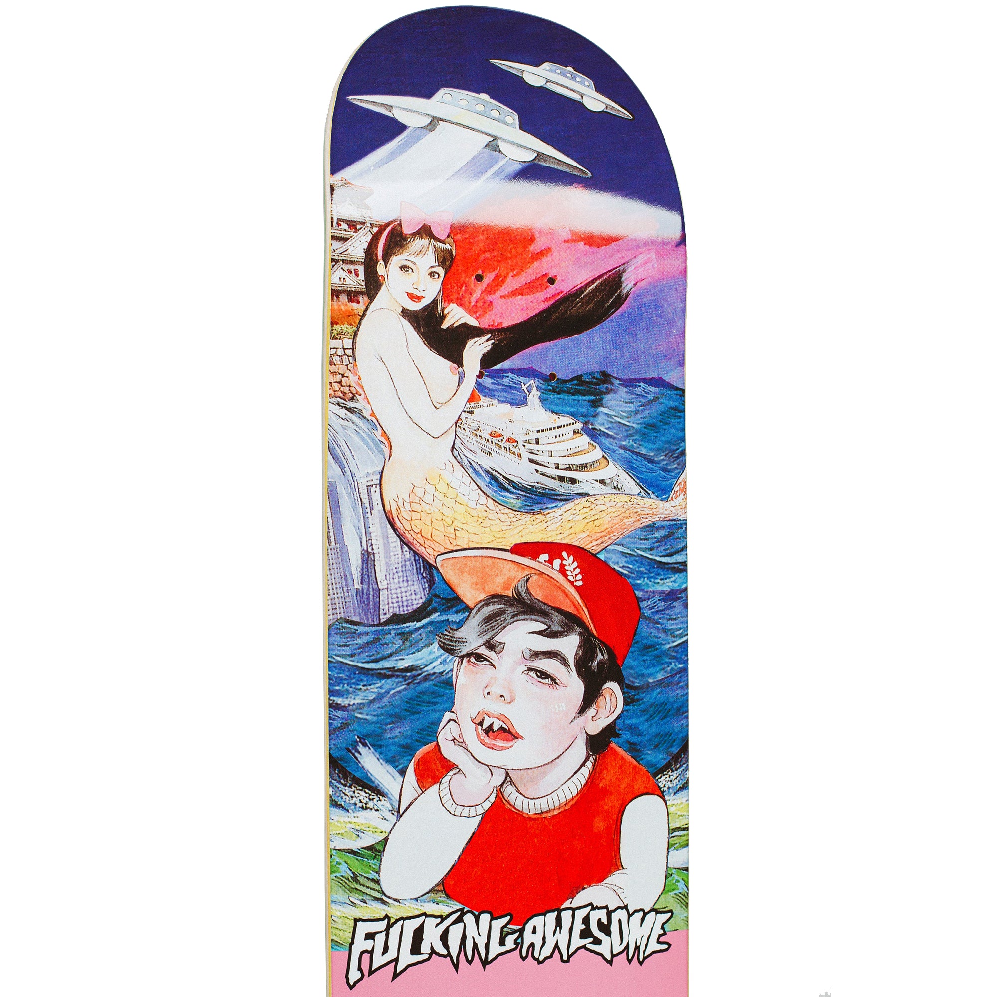 Fucking Awesome Aidan Mackey Kamakura Skateboard Deck 8.25"