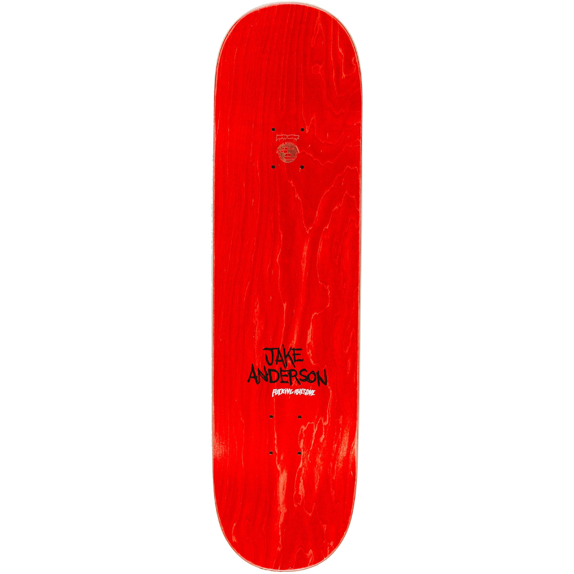 Fucking Jake Anderson Mirror Skateboard Deck 8.38"