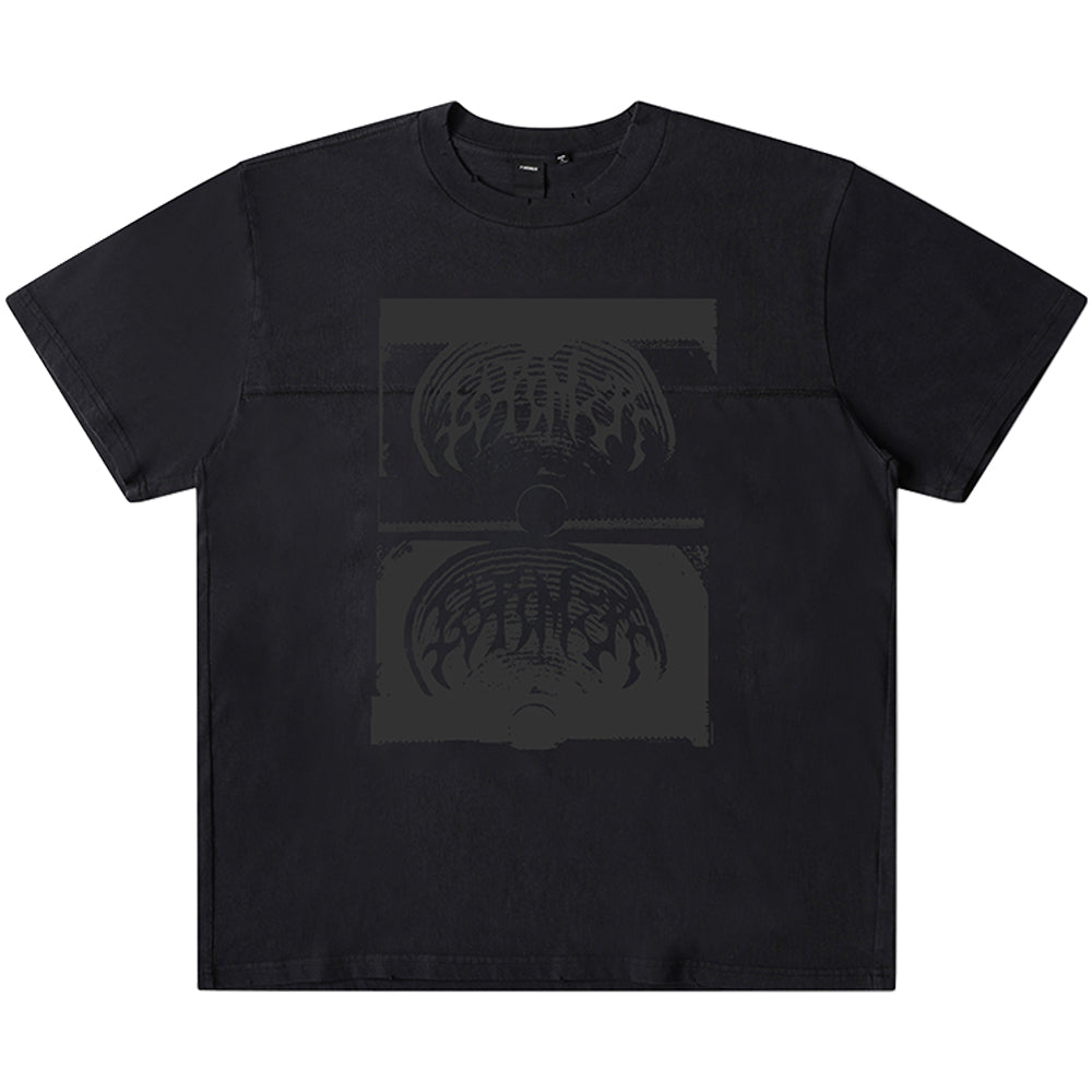 Former Complicrux tee Black Overdye