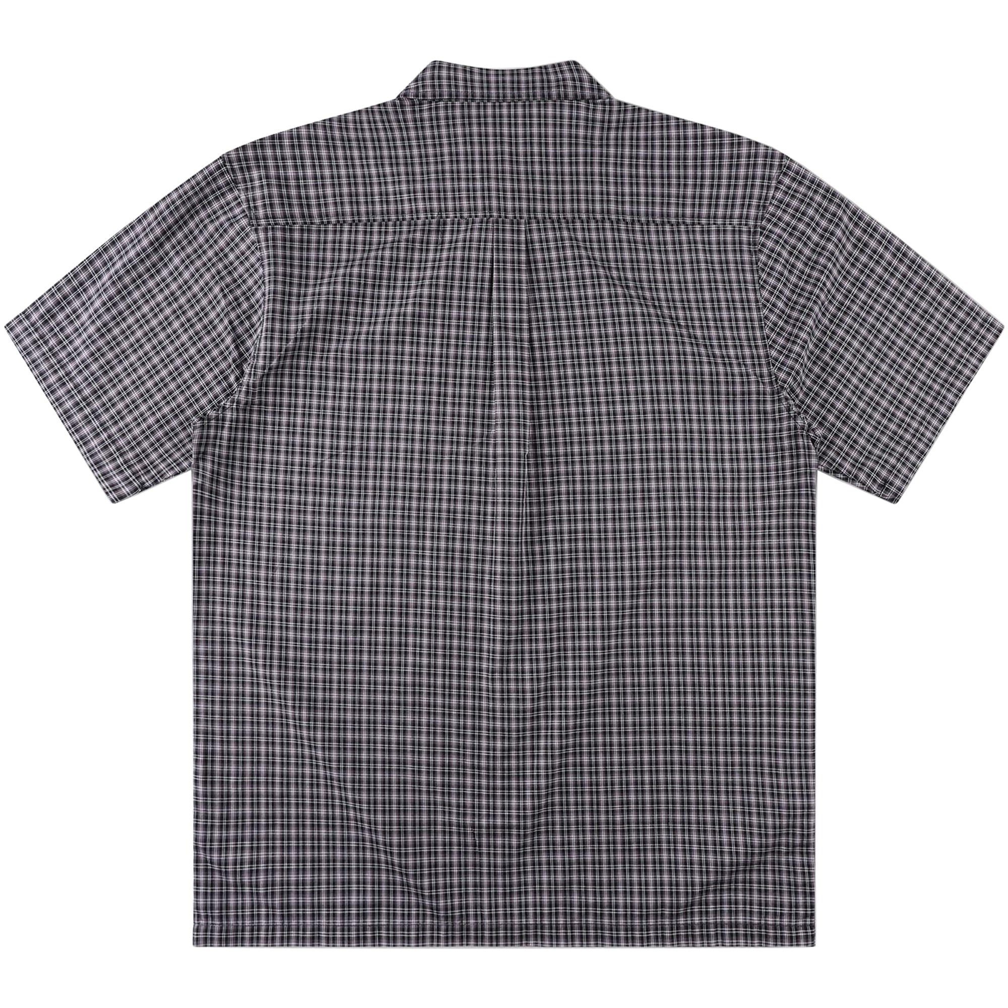 Former Vivian Check Short Sleeve Shirt Worn Black