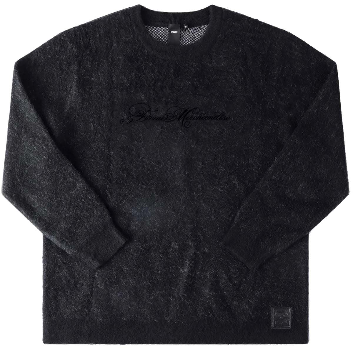 Former Illusion Mohair Knit Black