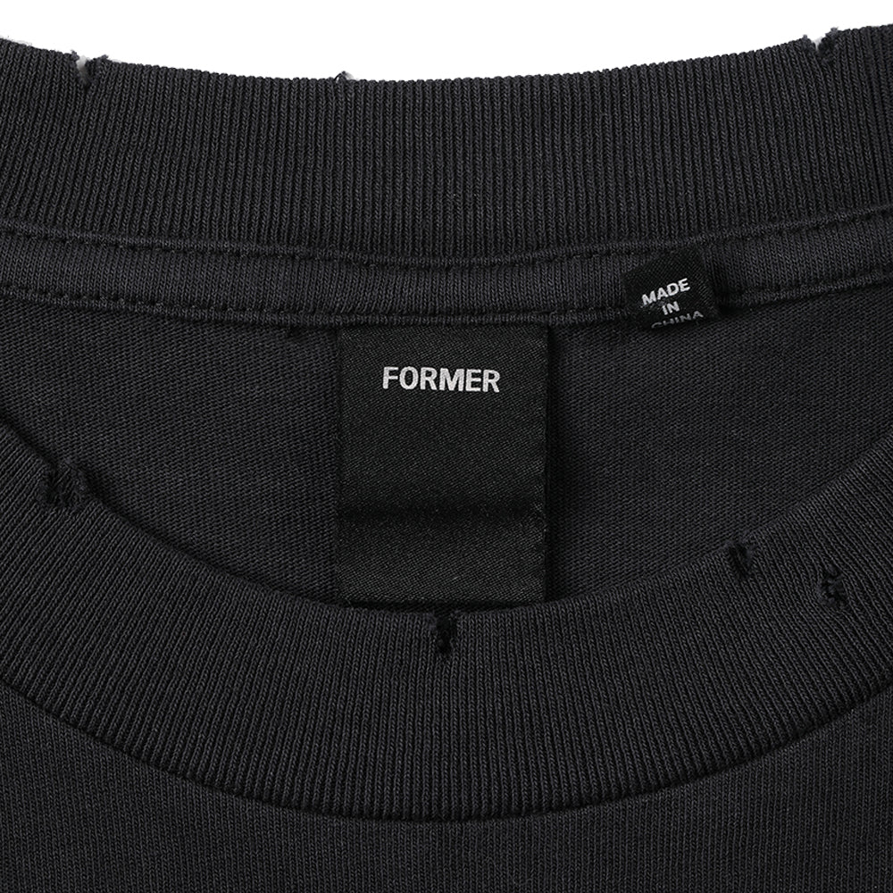 Former Complicrux tee Black Overdye