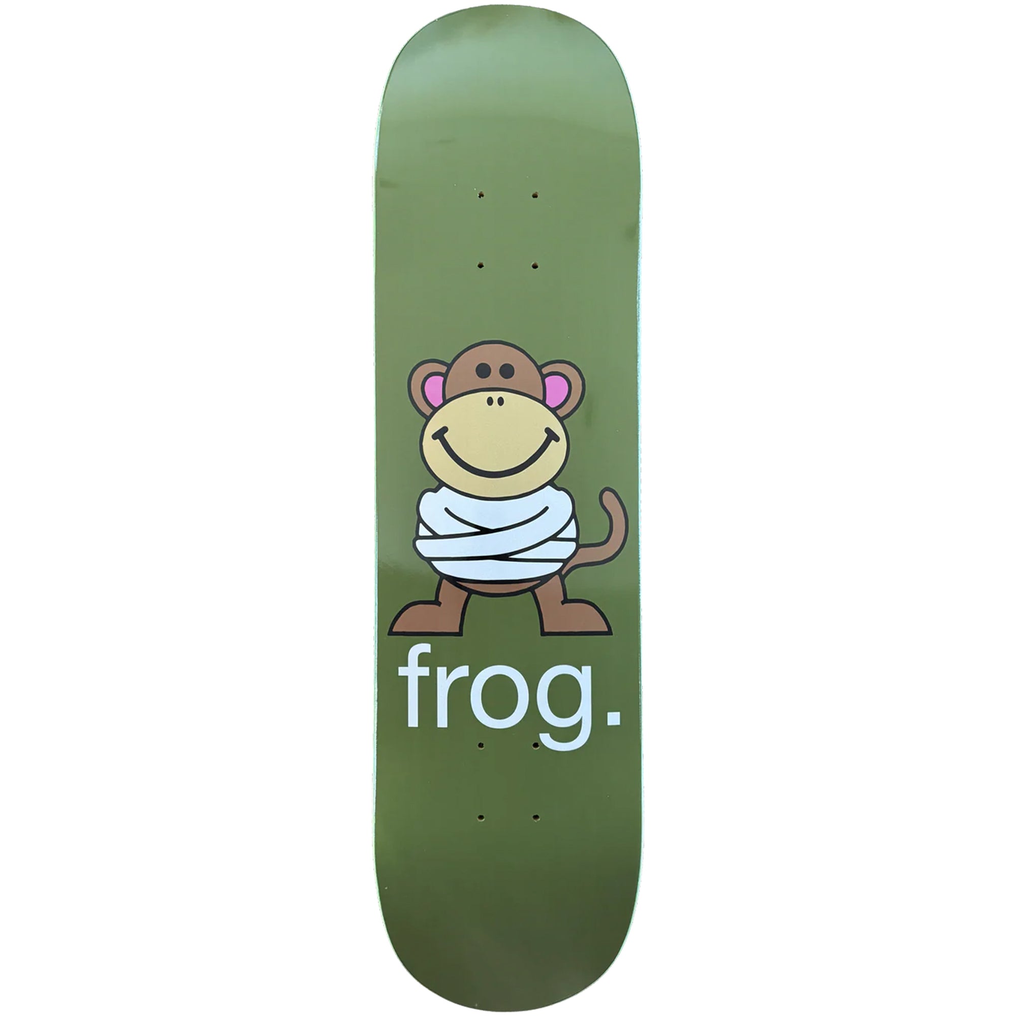 Frog Frankie Decker Krazy Monk Skateboard Deck 8.18"
