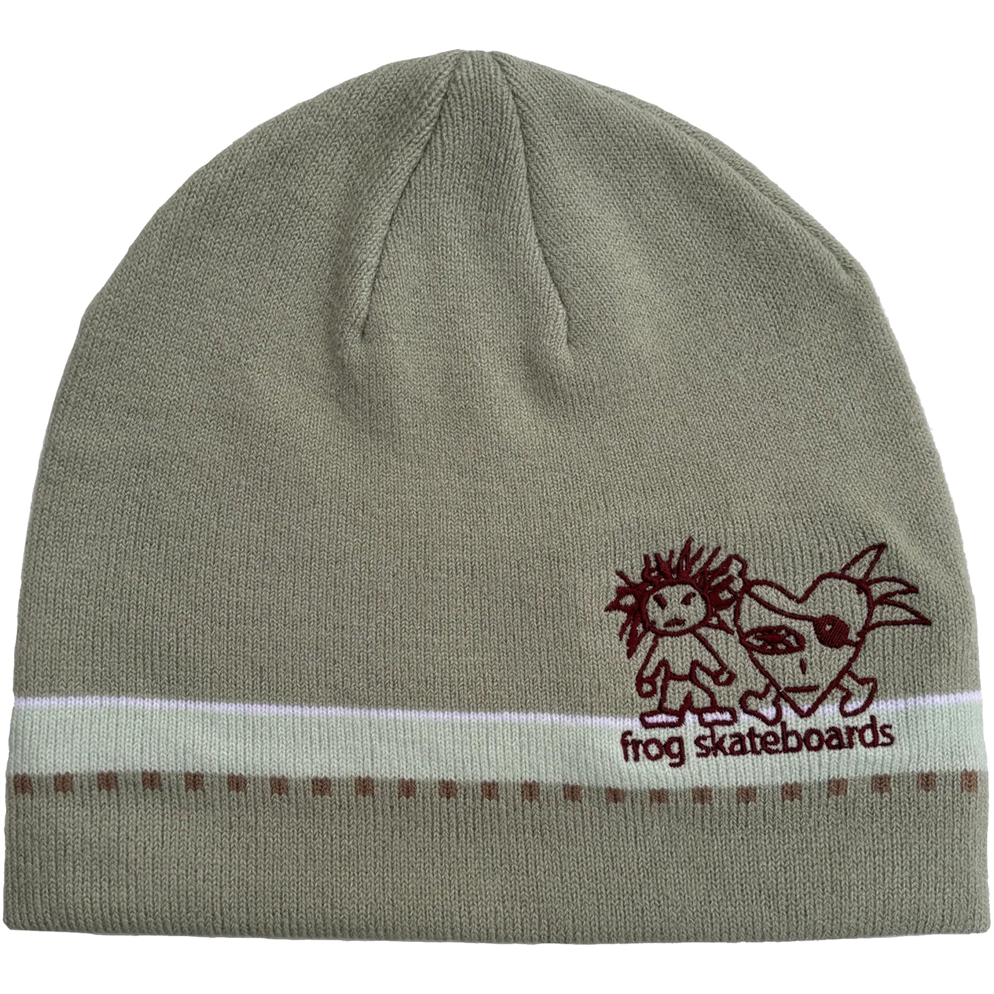 Frog Pirate Beanie Matcha
