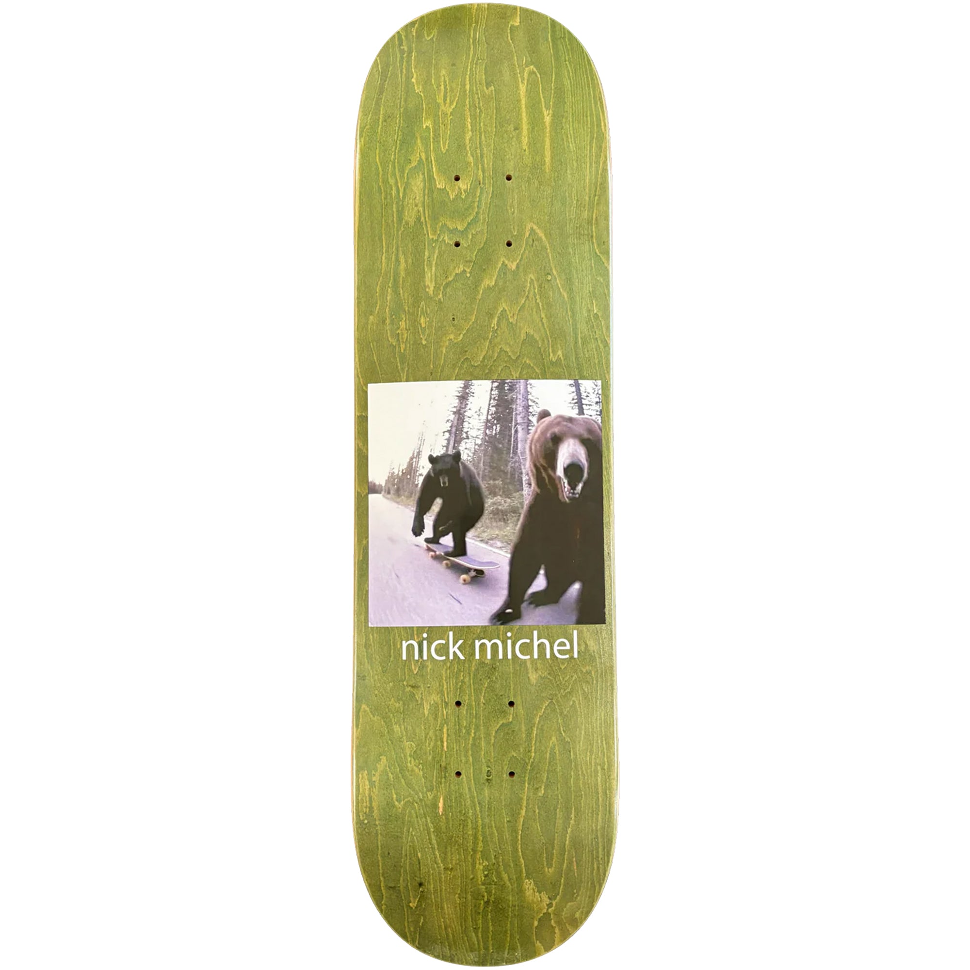Frog Nick Michel Bears Skateboard Deck 8.25"