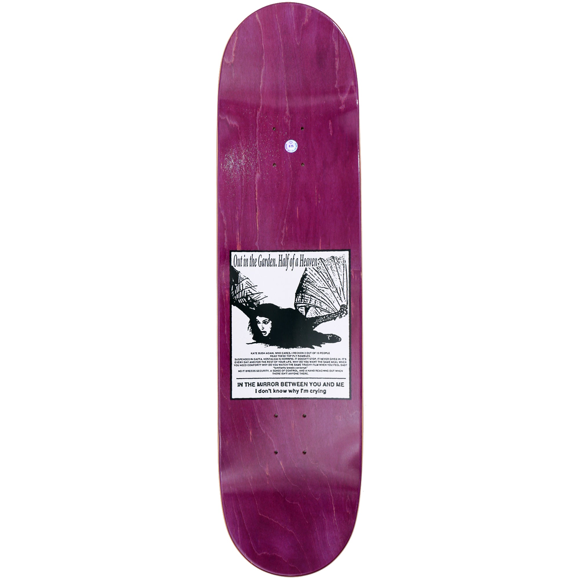 Garden Catherine Skateboard Deck 8.25"