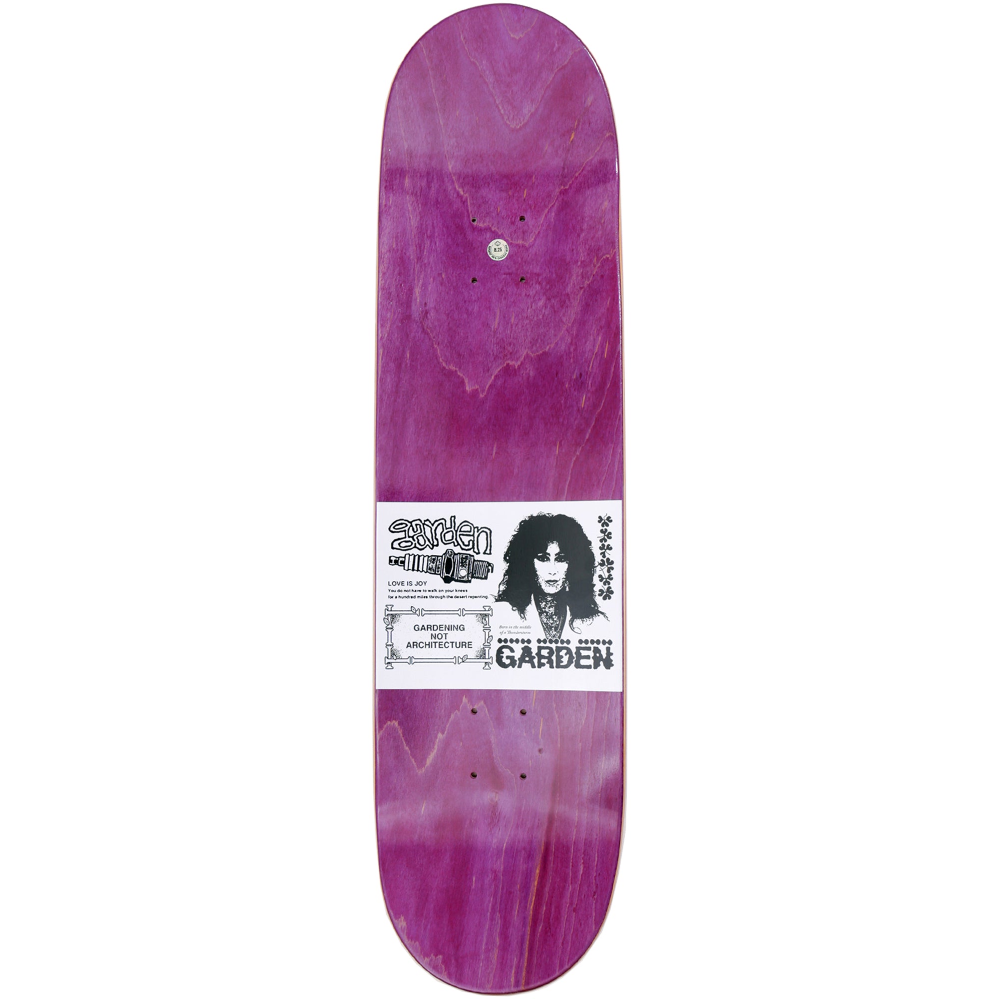 Garden Goddess Skateboard Deck 8.25"