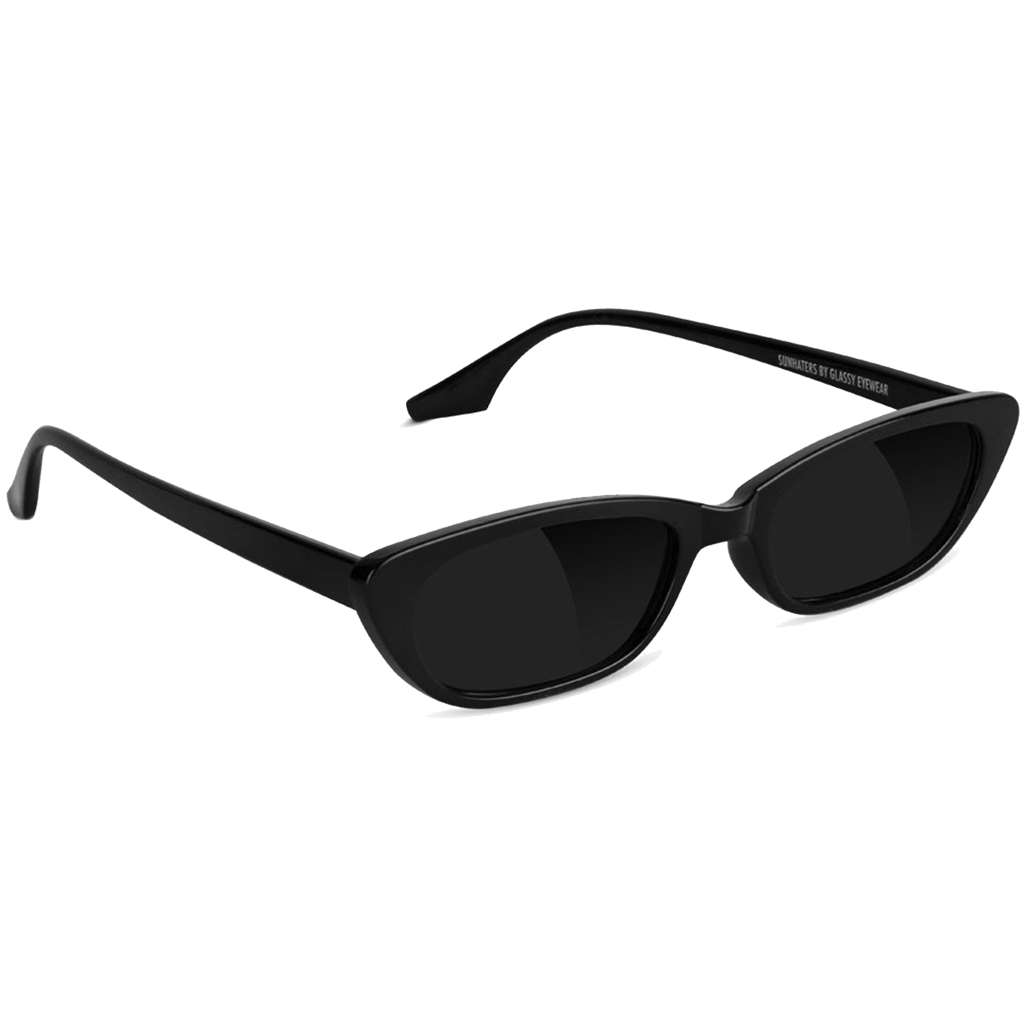 Glassy Eyewear Hooper Polarized Sunglasses Black