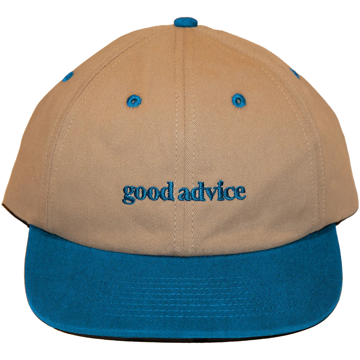 Good Advice Logo Cap Sand/Navy