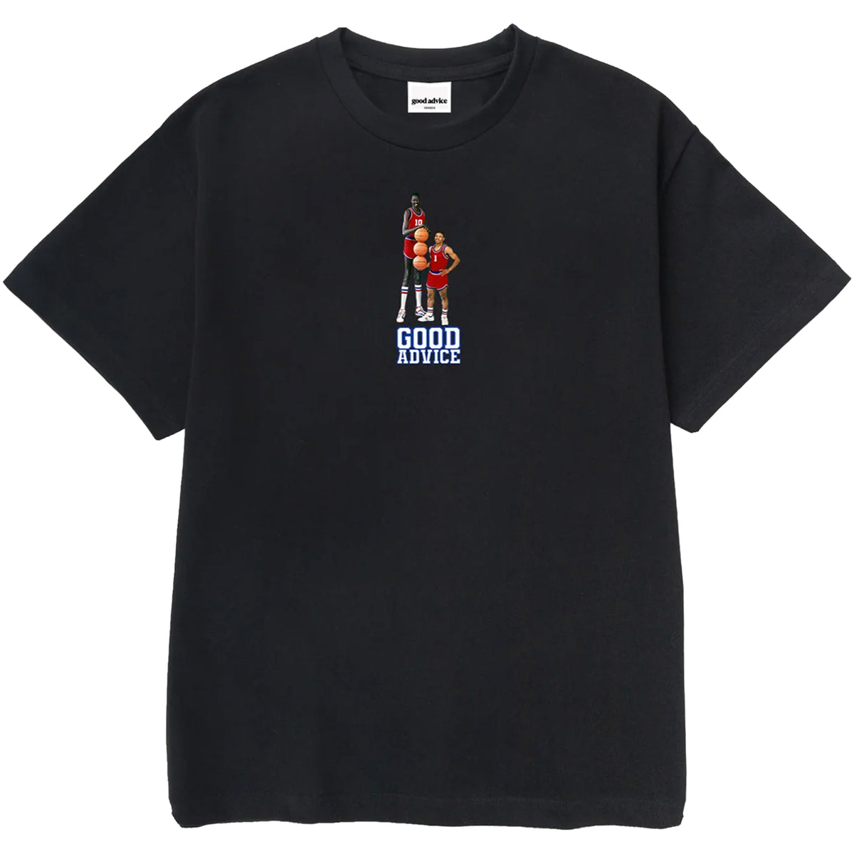 Good Advice Teamwork Tee Black