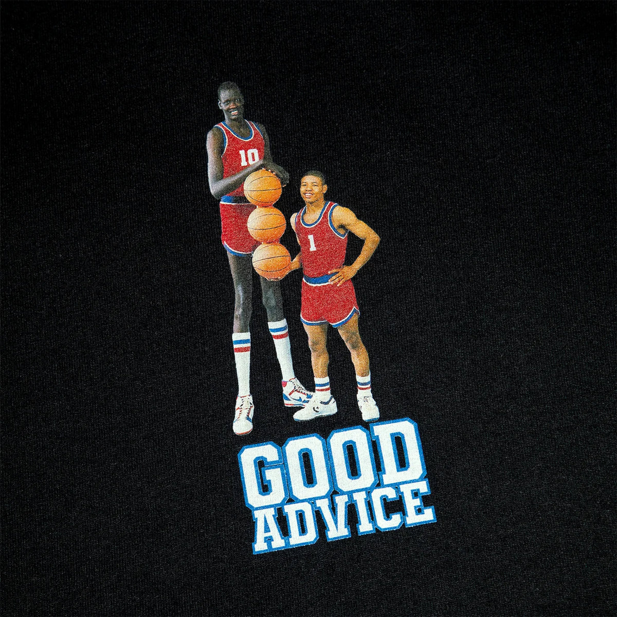 Good Advice Teamwork Tee Black