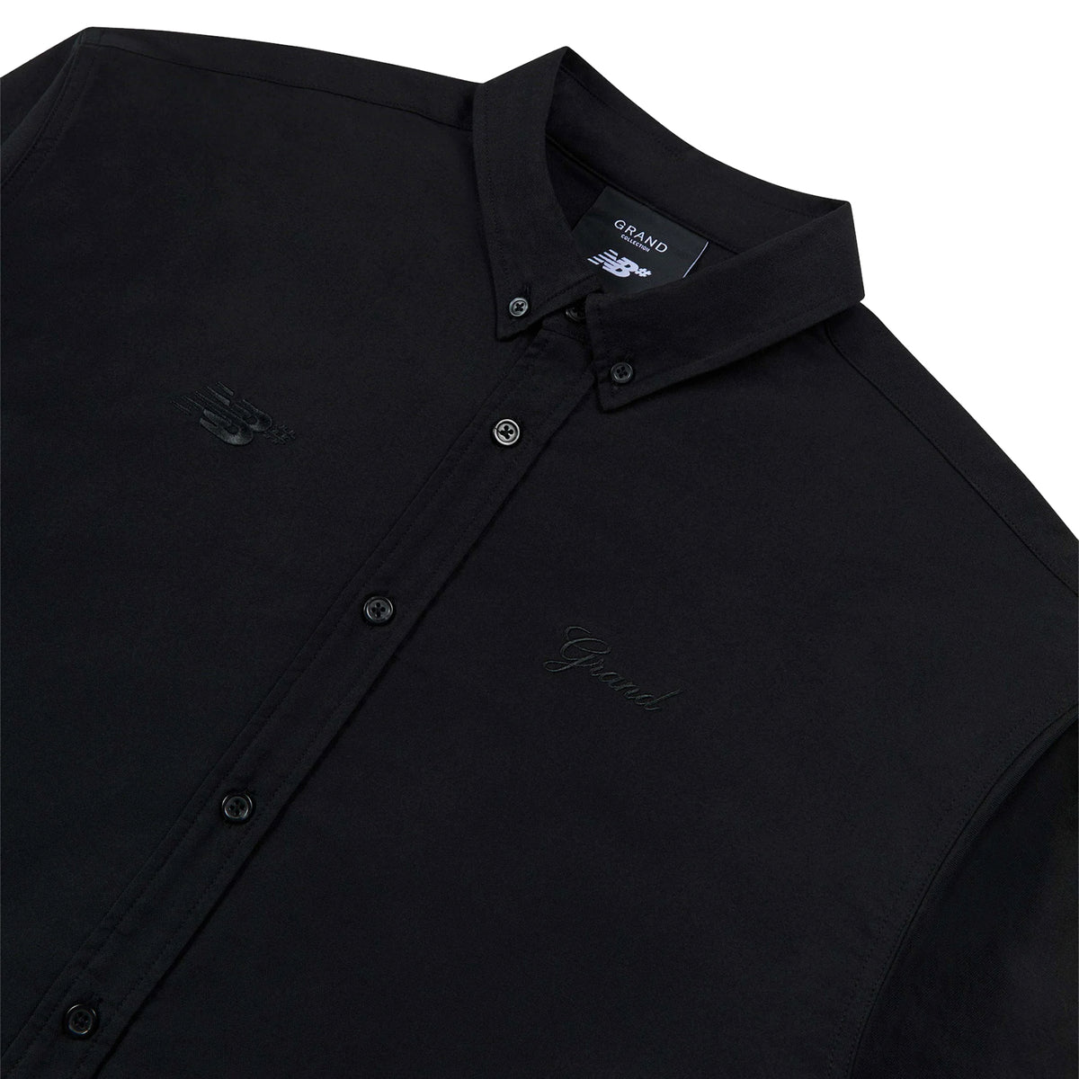 Grand Collection x New Balance Numeric Oxford Shirt Black