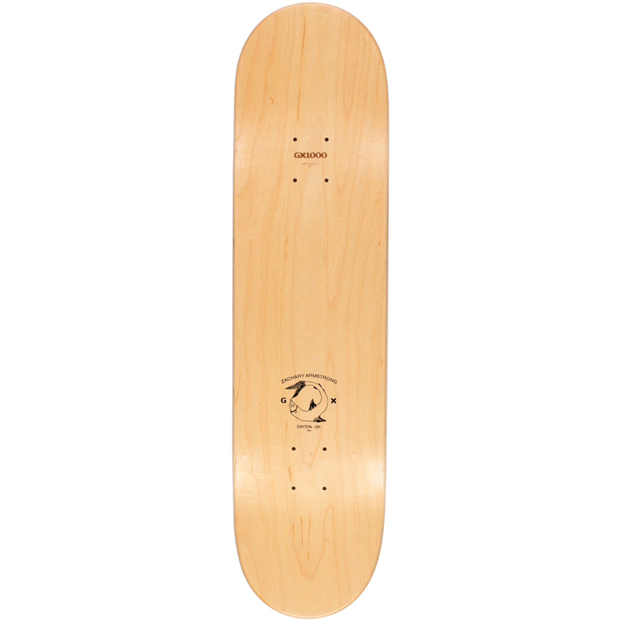 GX1000 Jeff Carlyle Faces #2 Deck 8.125"