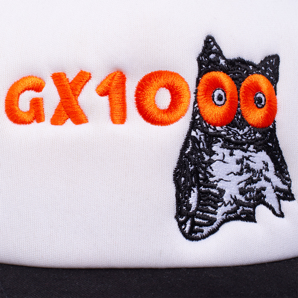 GX1000 Owl Trucker Hat Black/White