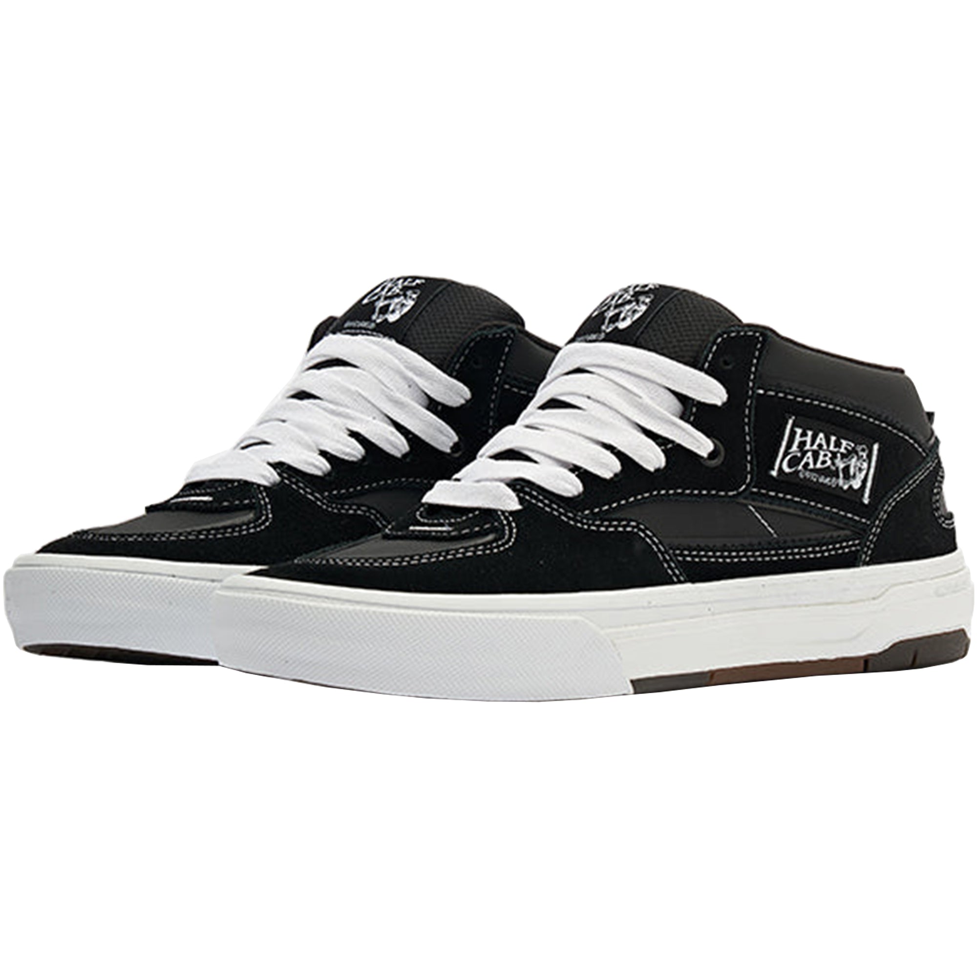 Vans Skate Half Cab WaffleCup Shoes Black/White
