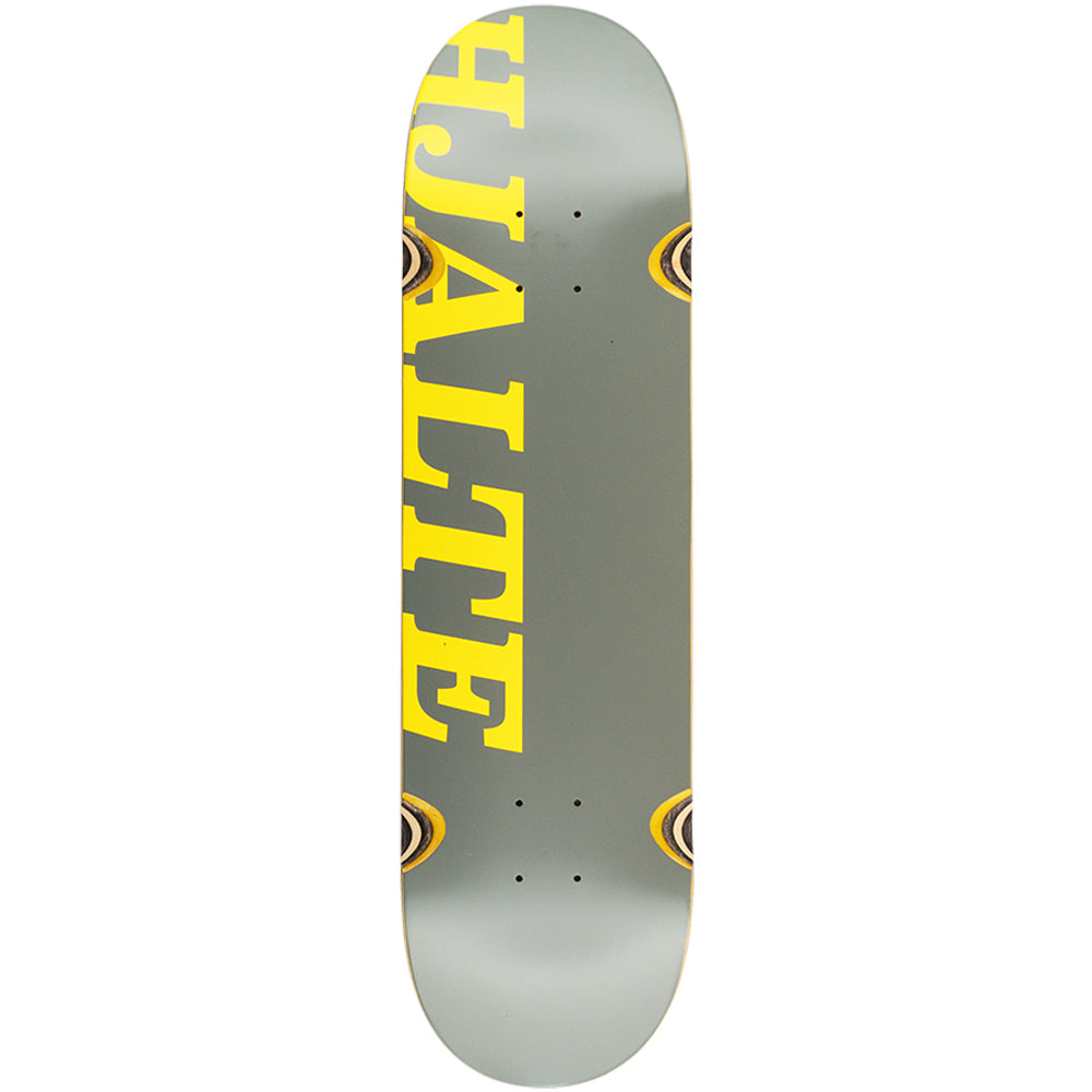 Hardbody Hjalte Halberg Pro Skateboard Deck Yellow/Grey Matte 8.5"