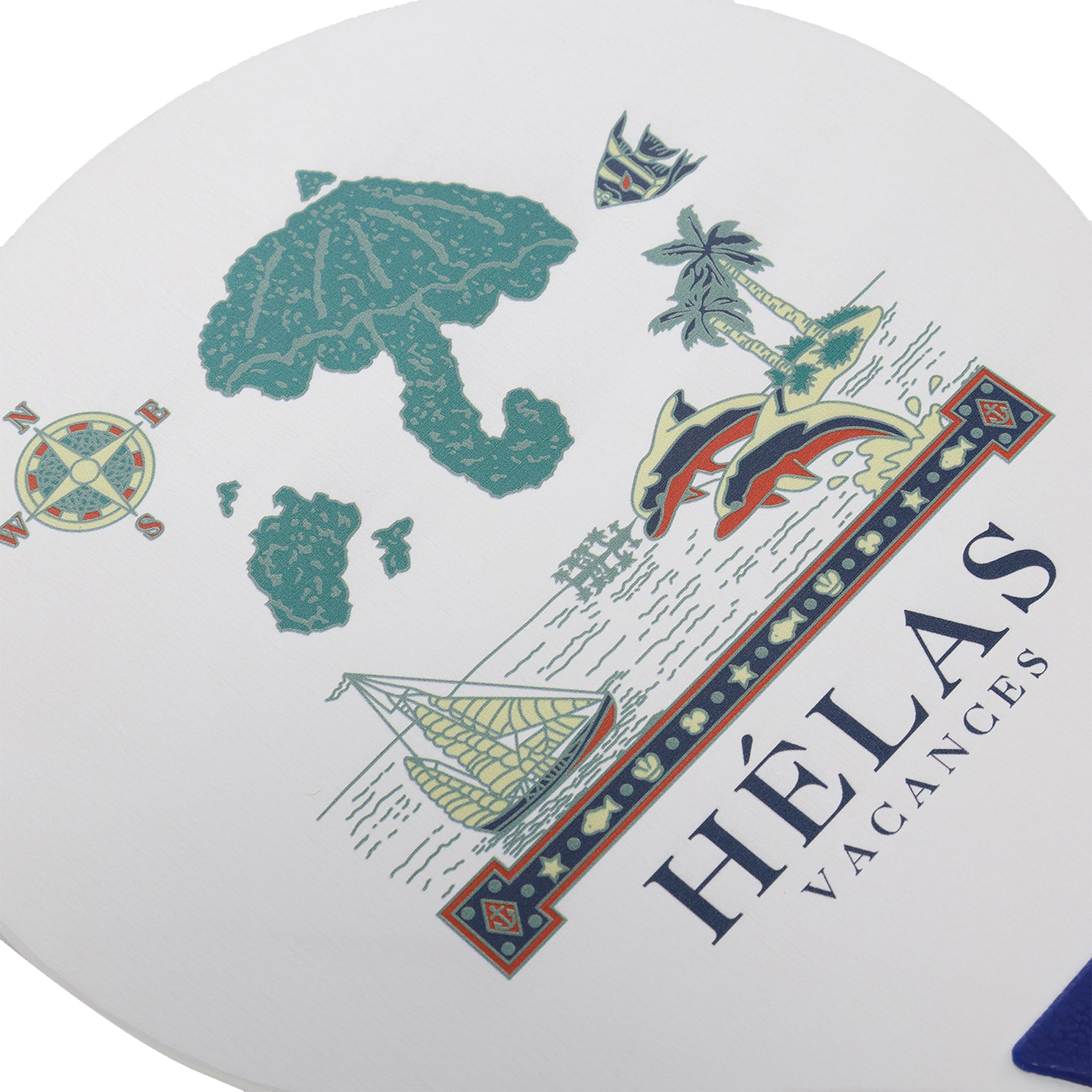 Hélas Vacances Racket Paddle Ball Set White