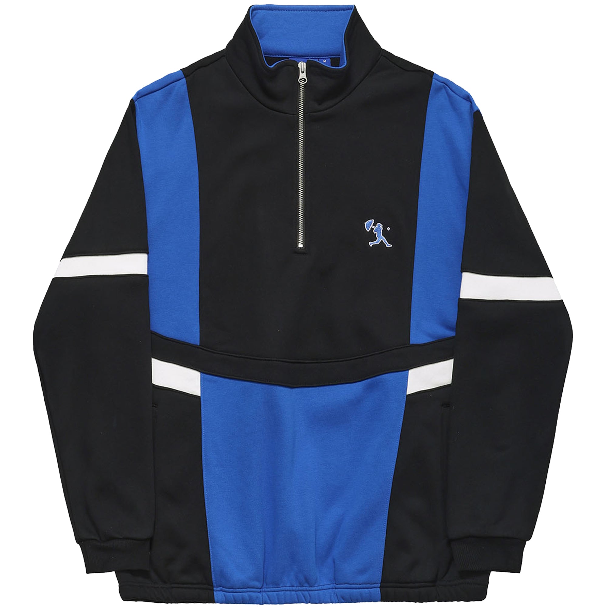 Hélas Hoop Quarter Zip Blue/Black