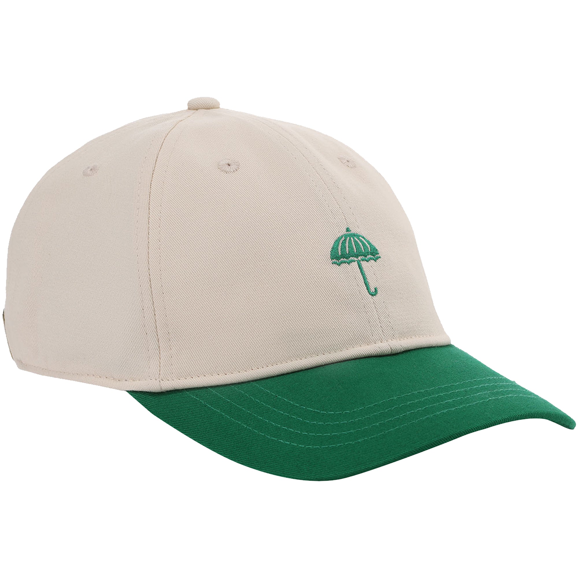 Hélas Classic Two-Tone Cap Beige/Green