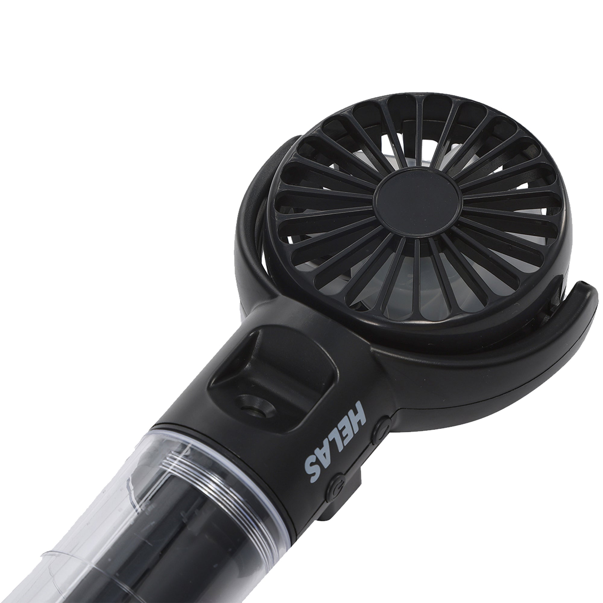 Hélas Fan Tastik Handheld Mist Fan Black